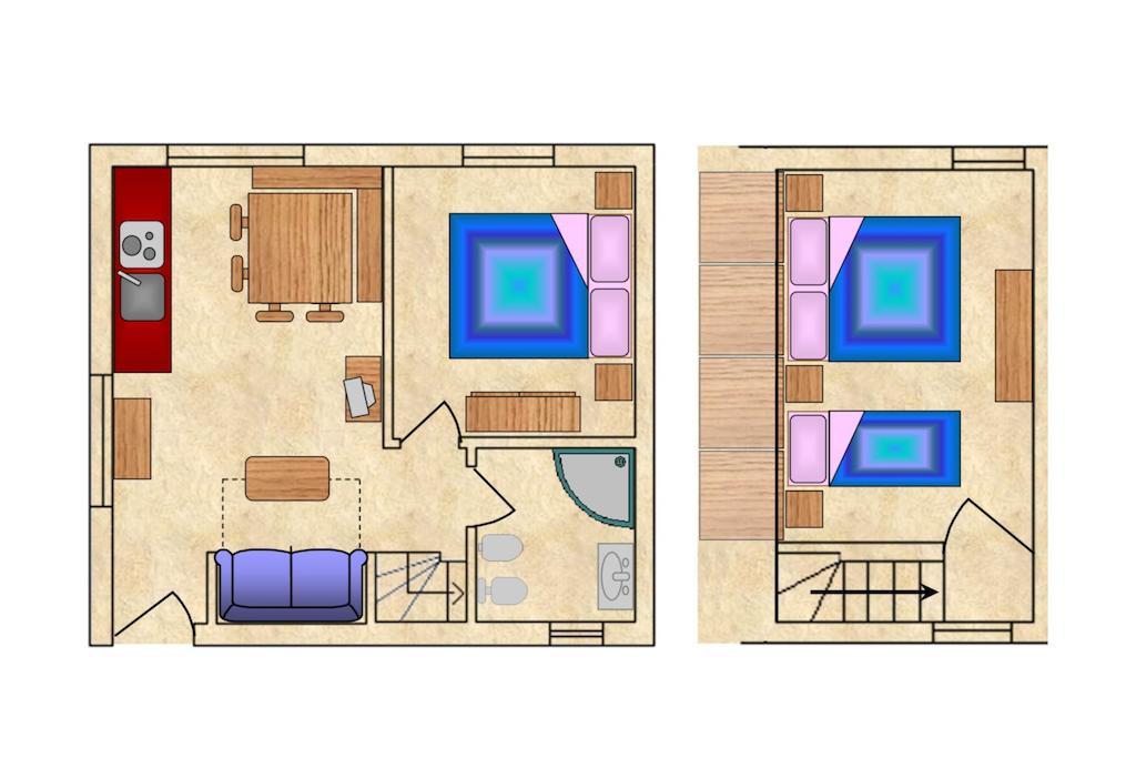 Chalet Presanella Temu Phòng bức ảnh